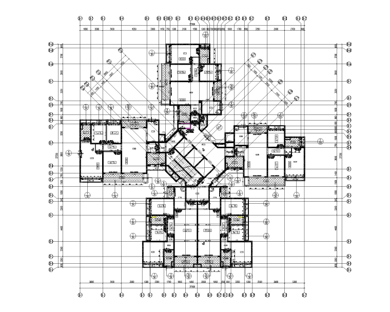 [深圳]安置房项目铝模结构深化设计图