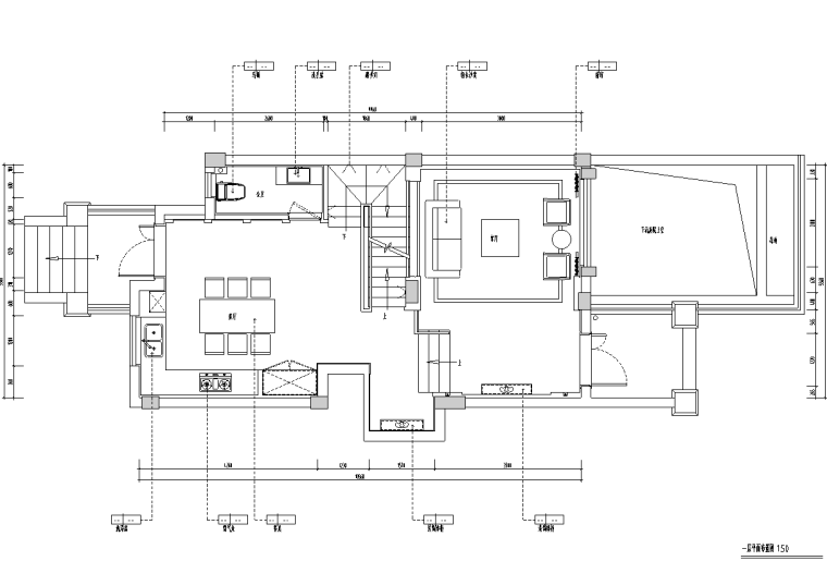 [广东]广州三层中式别墅CAD施工图+效果图