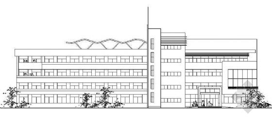 某市四层精神病院门诊楼建筑方案设计