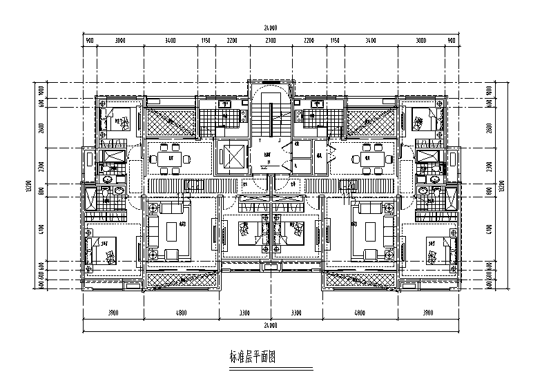 济南知名地产小区住宅楼su模型+cad平面图+效果图（29张）