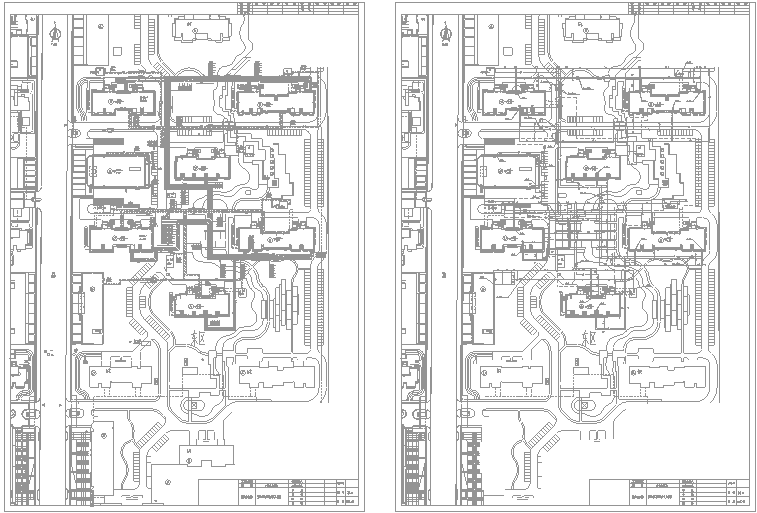 北京某小区室外综合管线及道路工程预算书（含CAD图纸及广联...