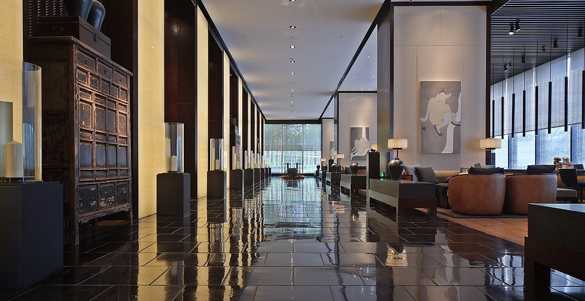 [上海]五星商务酒店室内装修设计全套施工图-08.大堂 Lobby-2