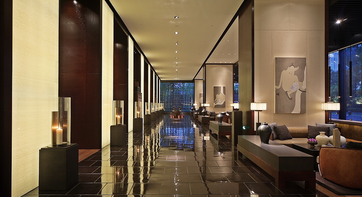 [上海]五星商务酒店室内装修设计全套施工图-08.大堂 Lobby-3