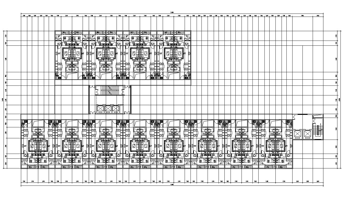 CAD公寓户型平面设计图总汇 (8)