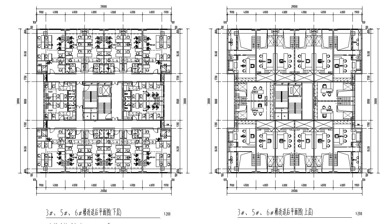 LOFT办公公寓楼户型设计图 (4)