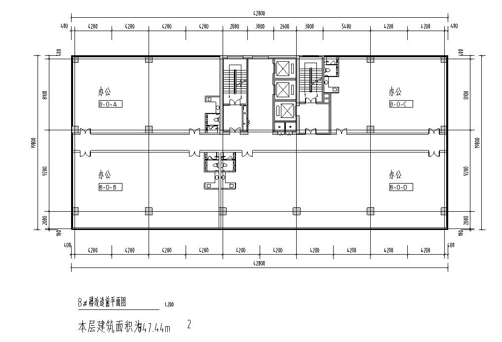 LOFT办公公寓楼户型设计图 (6)