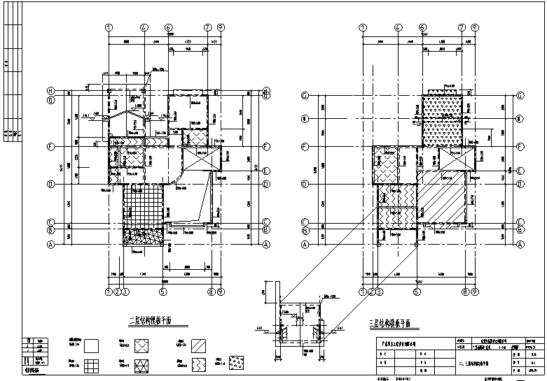 三层别墅建设工程图纸及工程量清单_2