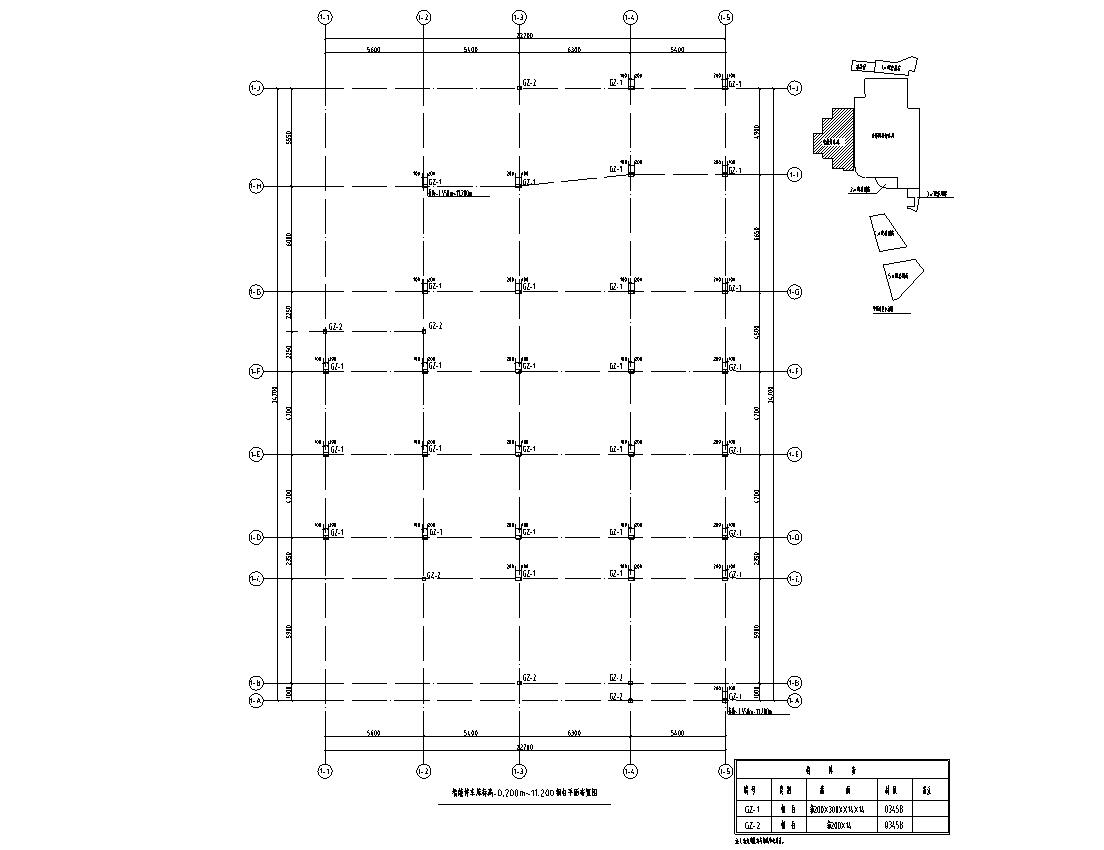 黔灵岩路停车场结构施工图设计 (7)