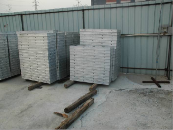 建筑工程装配式铝模板施工工法-楼板