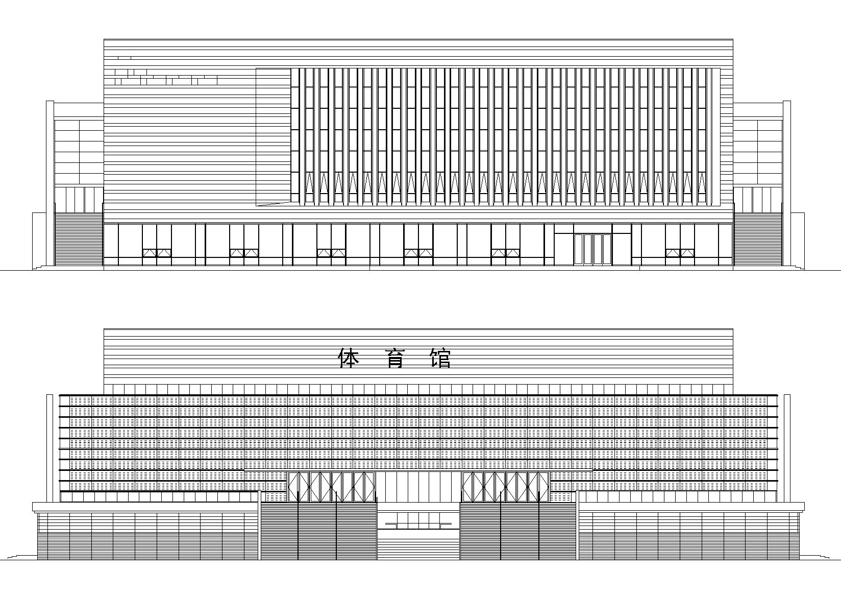 [天津]师范大学体育馆建筑工程项目施工图