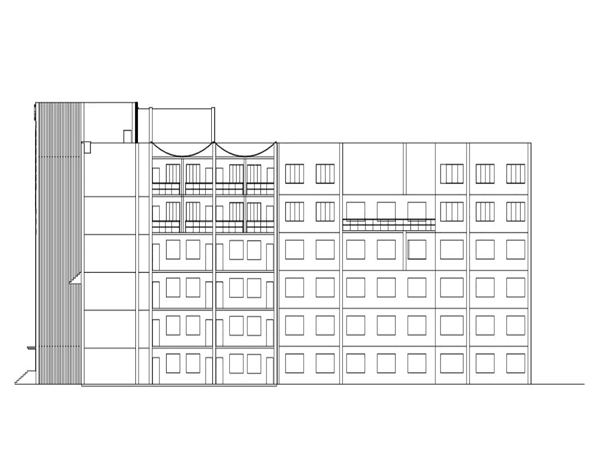 [哈尔滨]某七层酒店综合体设计图纸