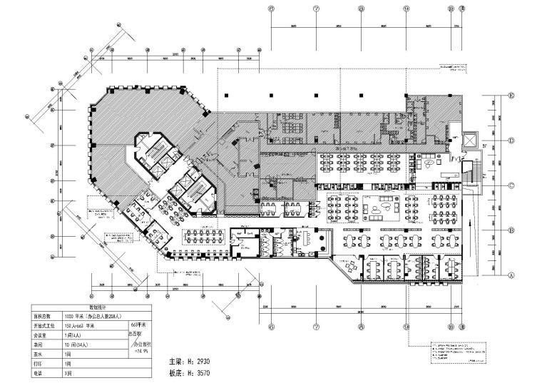 [一键下载]10套精选办公空间设计方案500M-01励业公社办公空间施工图