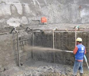 水利水电水闸工程施工-喷射混凝土