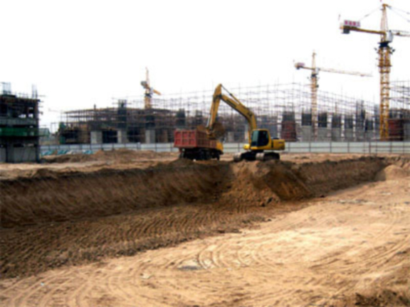地基基础工程施工方法及基础知识-直接挖去厚度不大的软土层