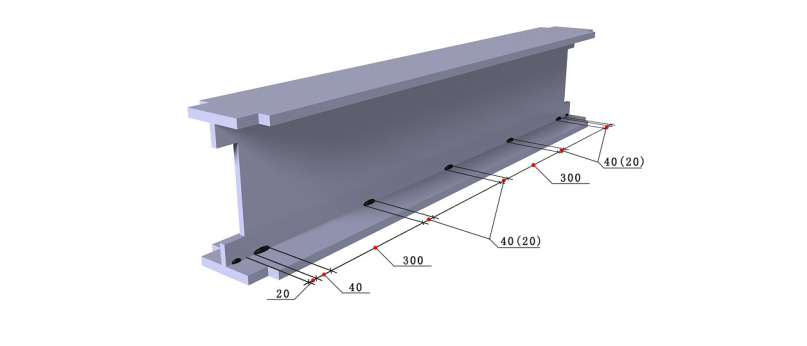 2层厂房钢结构工程专项施工方案-05 H型钢定位焊示意图