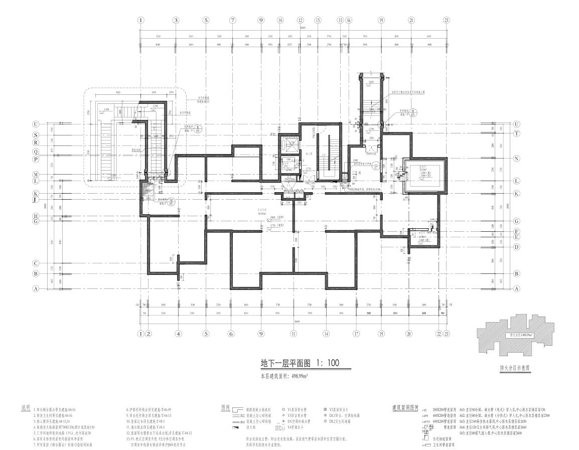 上海现代风国际公寓户型图标准化设计 (1)