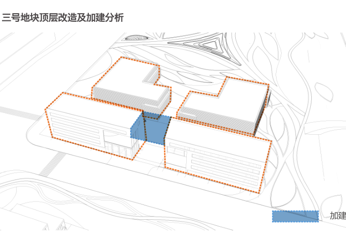 杭州智慧网谷整体城市规划设计方案文本2020-三号地块顶层改造及加建分析