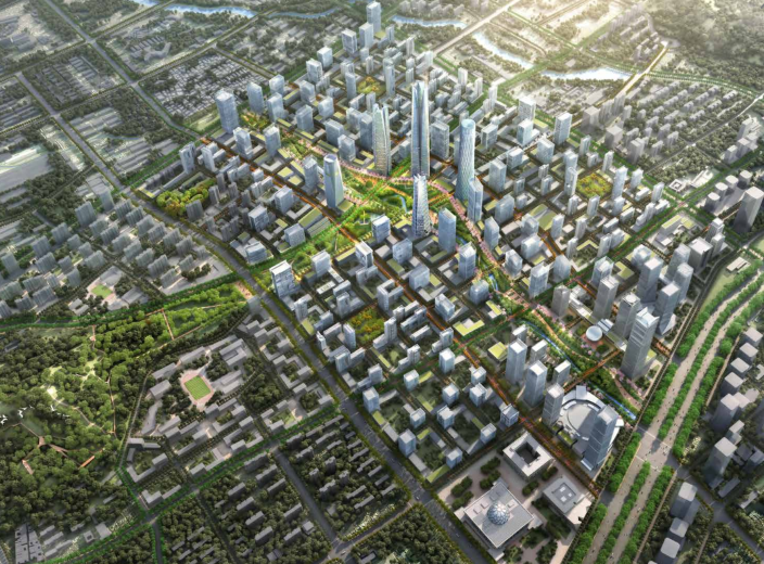 济南市中央商务区城市设计及导则2016-195P