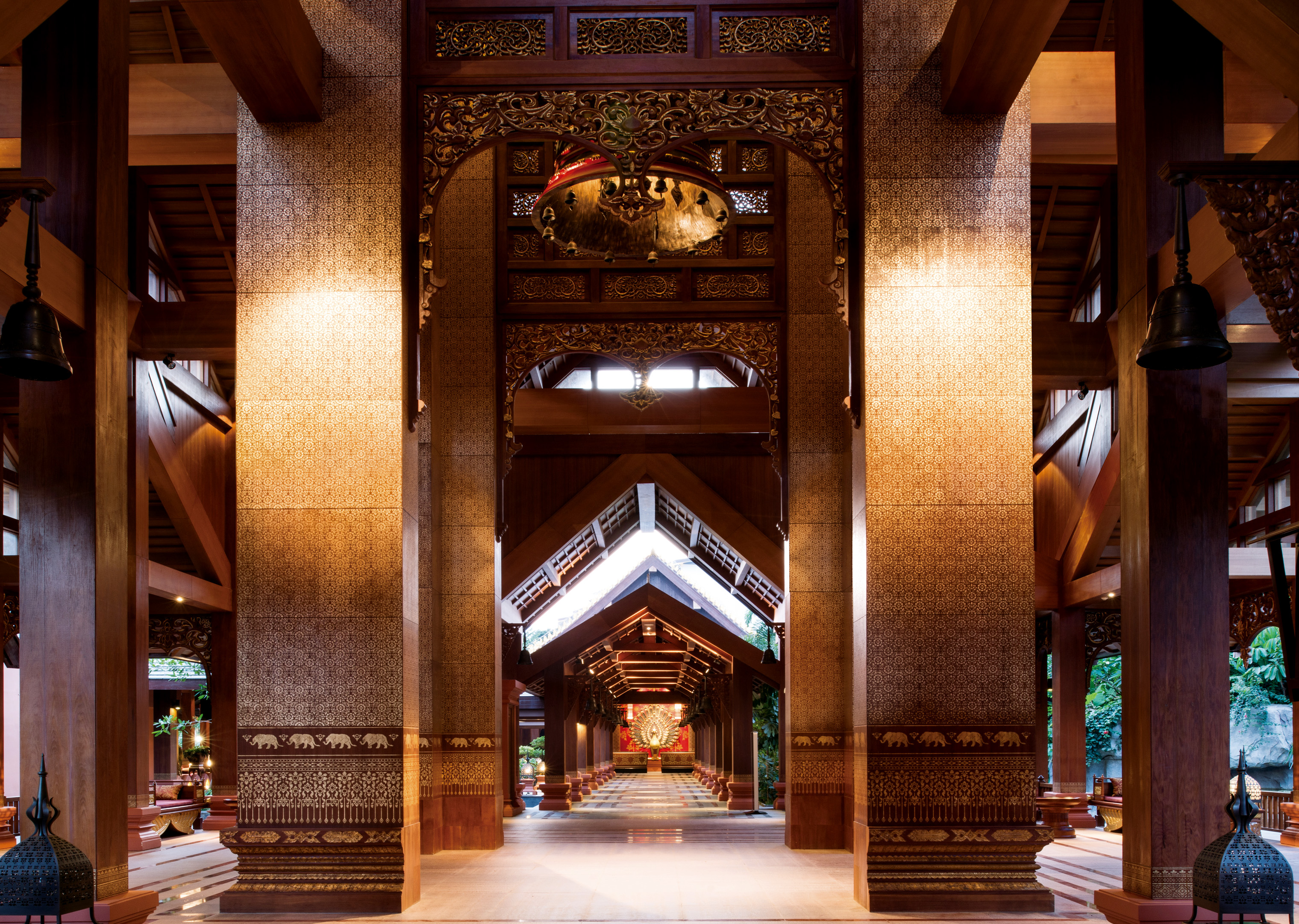 ​[泰国]西双版纳避寒皇冠假日酒店施工图-Hotel Lobby