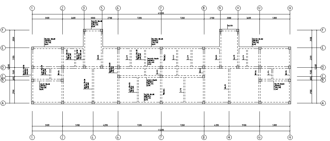 六层框架住宅毕业设计（建筑结构图计算书）_2