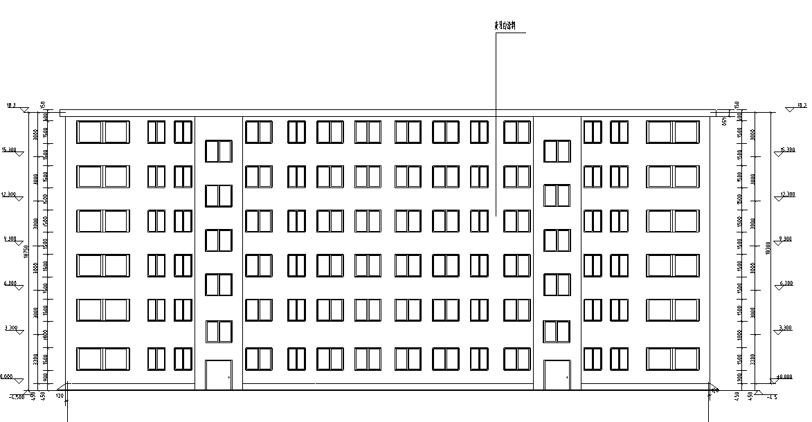 六层框架住宅毕业设计（建筑结构图计算书）_6