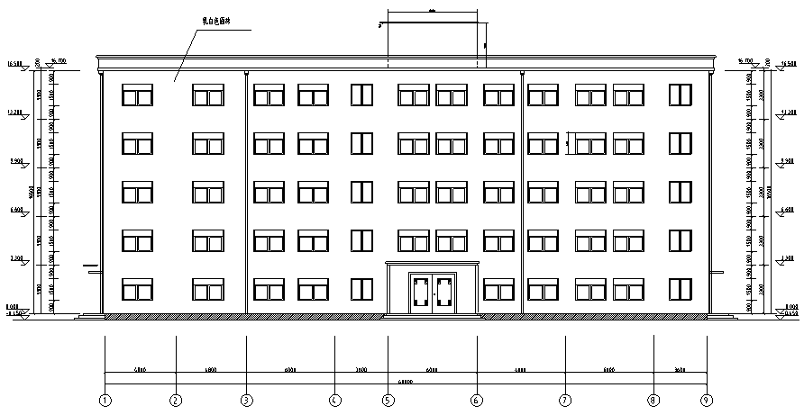 公司办公楼毕业设计（含建筑结构图计算书）_6