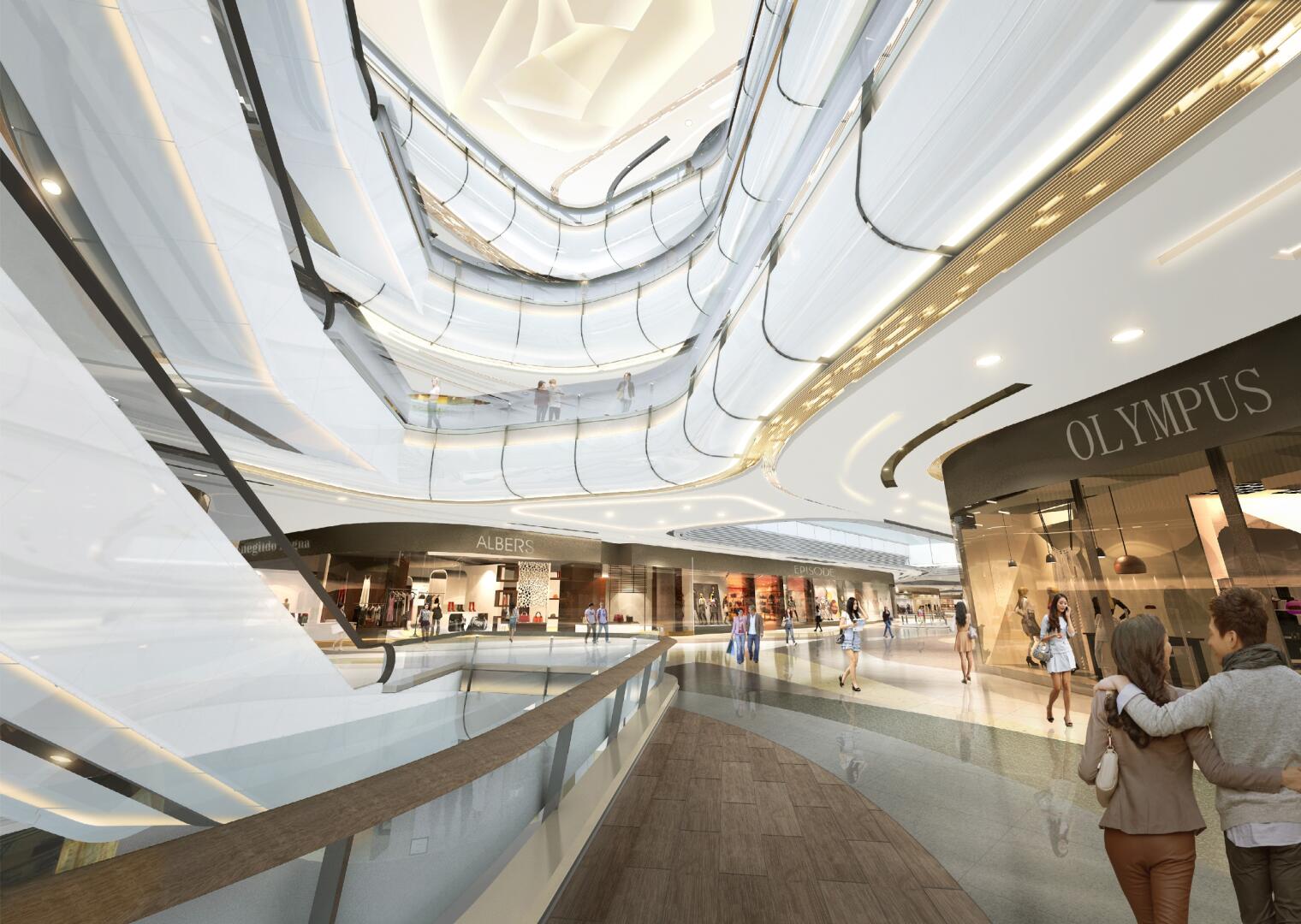 [山东]济南大型购物中心设计平面图+3D模型_10