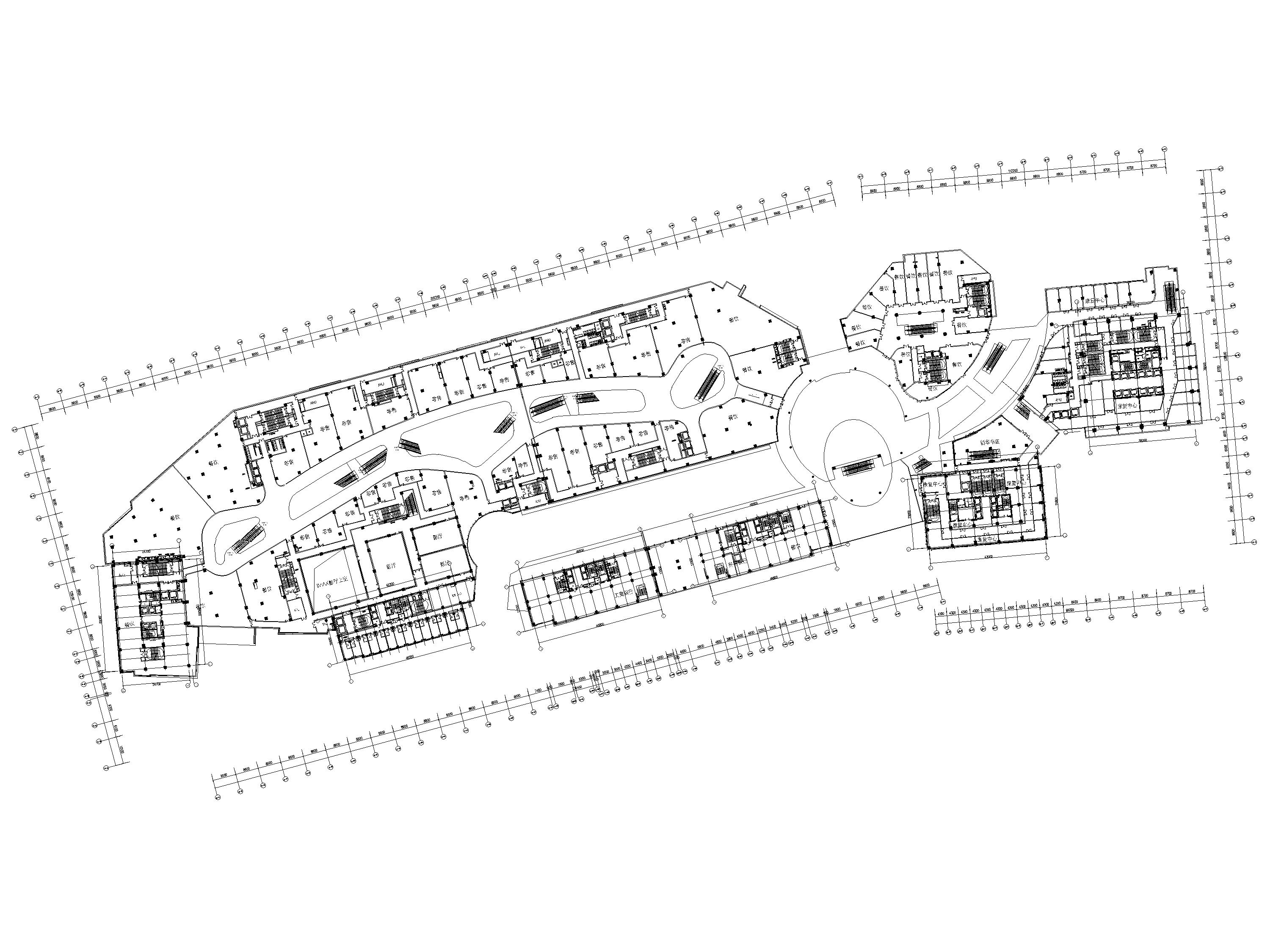 [山东]济南大型购物中心设计平面图+3D模型_5