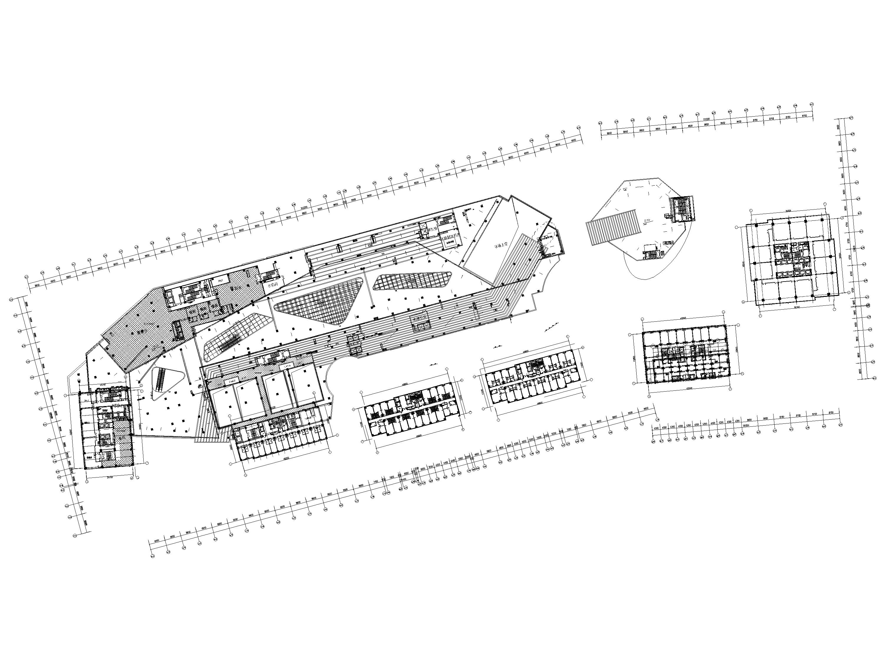 [山东]济南大型购物中心设计平面图+3D模型_8
