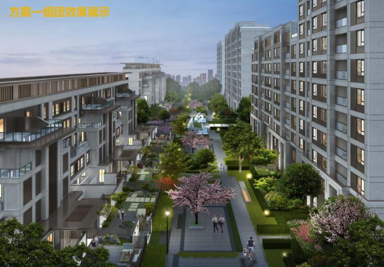 滨水未来派活力理想社区住宅建筑方案