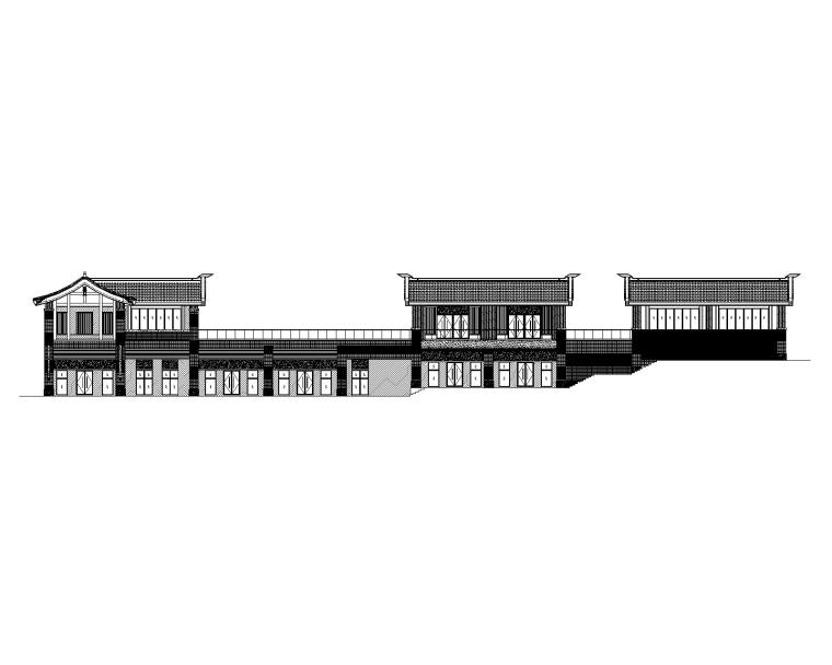 [贵州]民宿酒店建筑施工图CAD2019