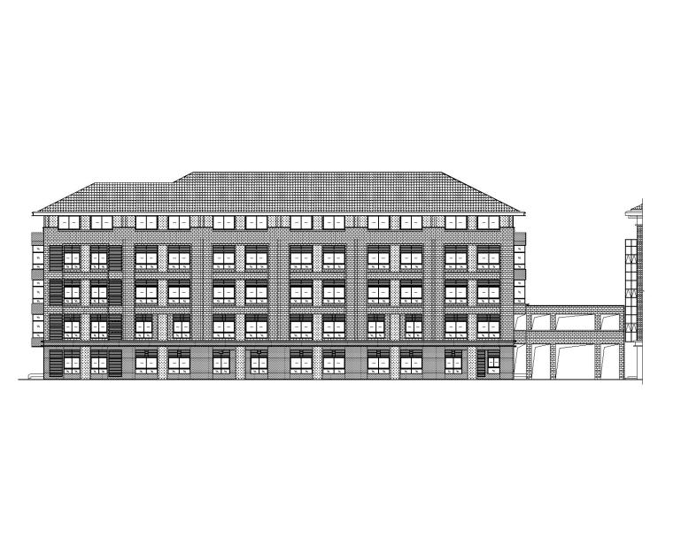 [成都]45班中学扩建项目建筑施工图CAD2018