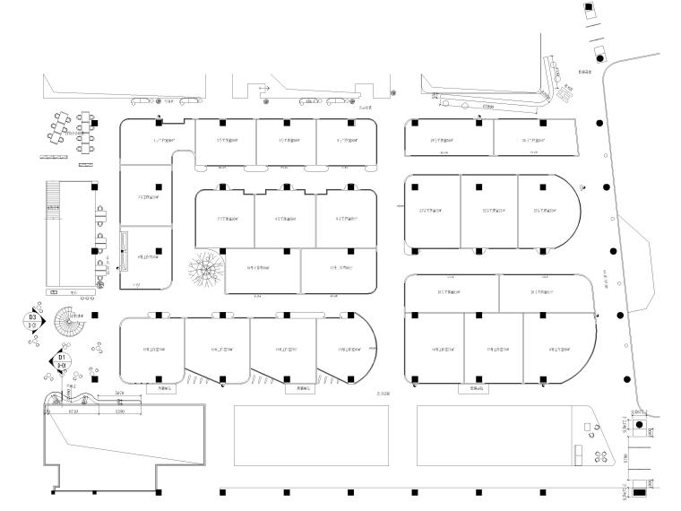 [江苏]居然之家五层设计中心施工图+3D模型