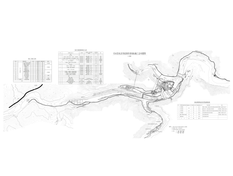 金沙江上游水电站金属结构施工设计图纸 72P