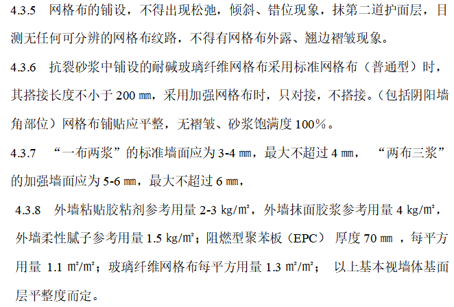 住宅公寓外墙保温施工方案