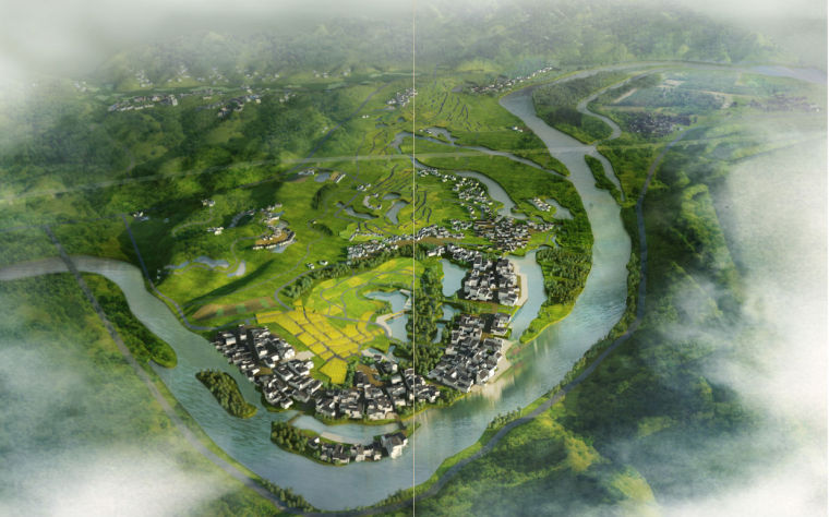 [江西]新中式风格生态旅游示范区概念规划方案文本