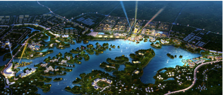 重庆大足龙水湖项目发展策划及概念城市设计