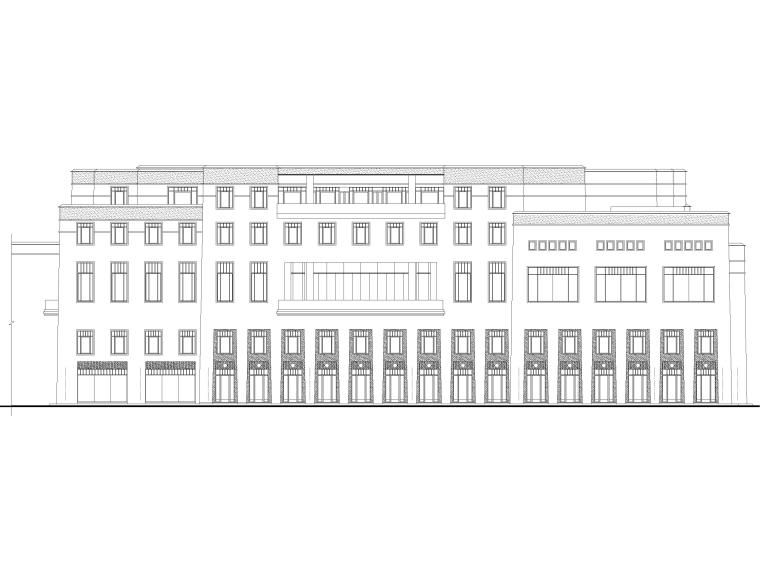 [拉萨]五星级多层假日酒店建筑设计施工图