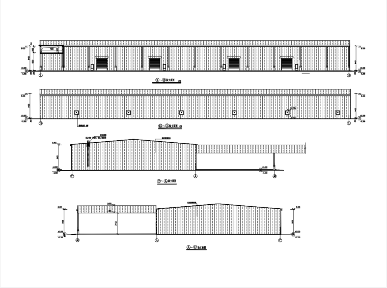 [河南]副产品包装车间建筑CAD图纸2020