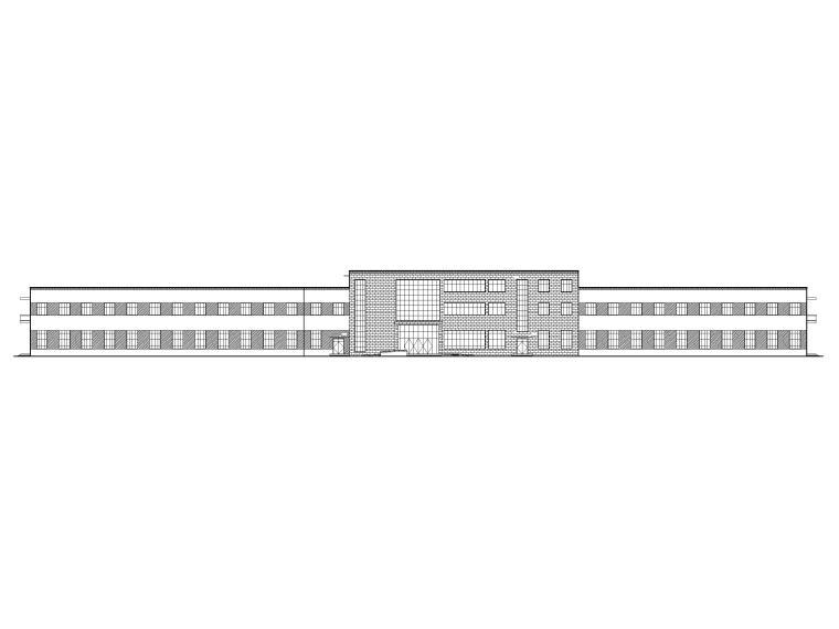 [湖北]丙类多层框架结构厂房建筑施工图