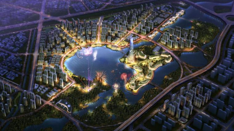[郑州]智慧生态城市设计概念方案文本PDF