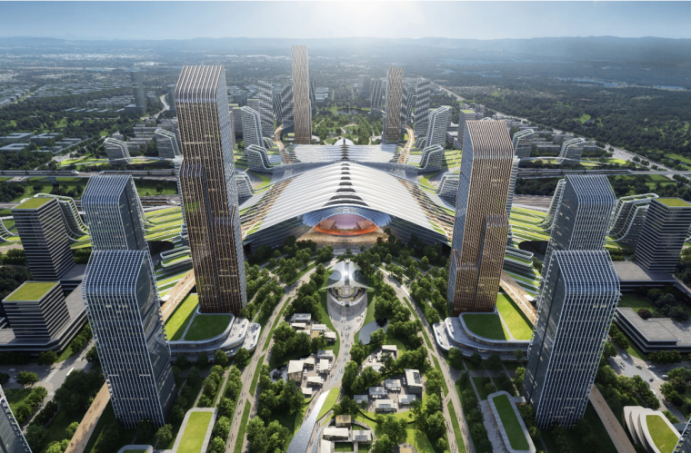 四川TOD站城创新-立体复合综合城市设计2020