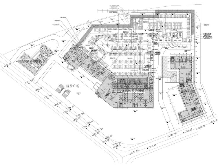 贵州医院地下室车库及设备用房暖通施工图