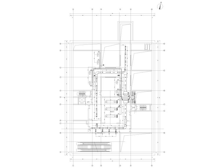 地源热泵冰蓄冷吸附式空调系统施工图