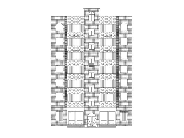 [广州]学校宿舍改造施工图CAD