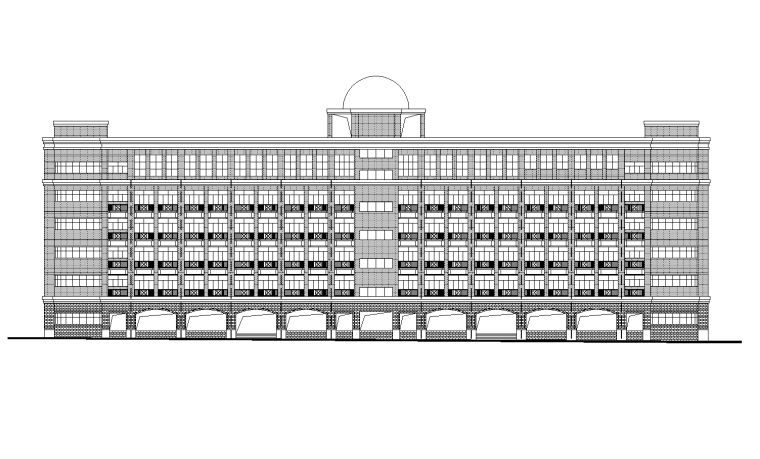 中学校园升级改造工程设计-建筑图纸