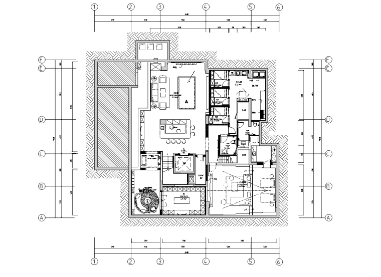 [北京]233m²新中式别墅样板房施工图