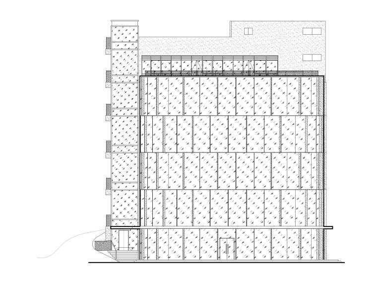 [广州]医院食堂建筑设计施工图CAD2020