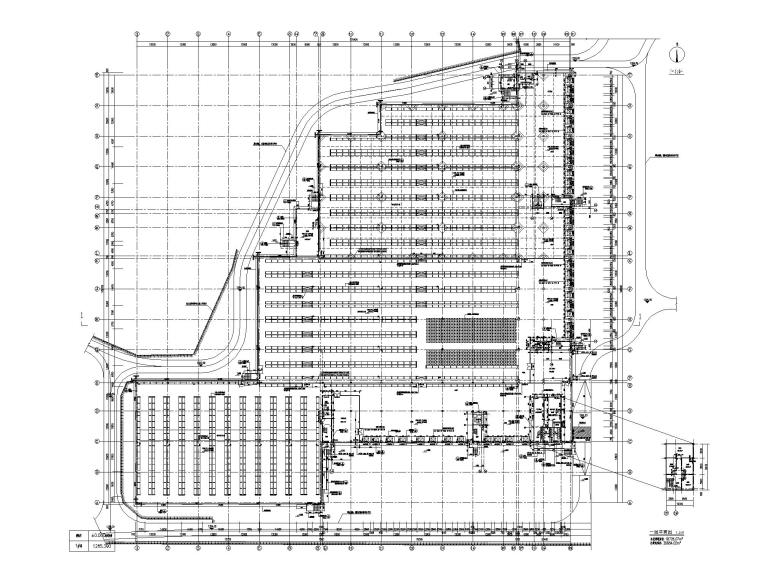 [贵州]多层厂房施工图CAD2019