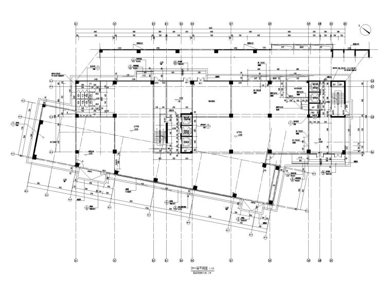 [贵州]多层工厂建筑施工图CAD2020